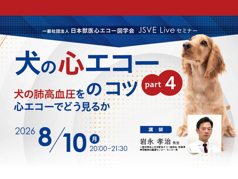 犬の心エコーのコツ～Part4～ | Life&Tail